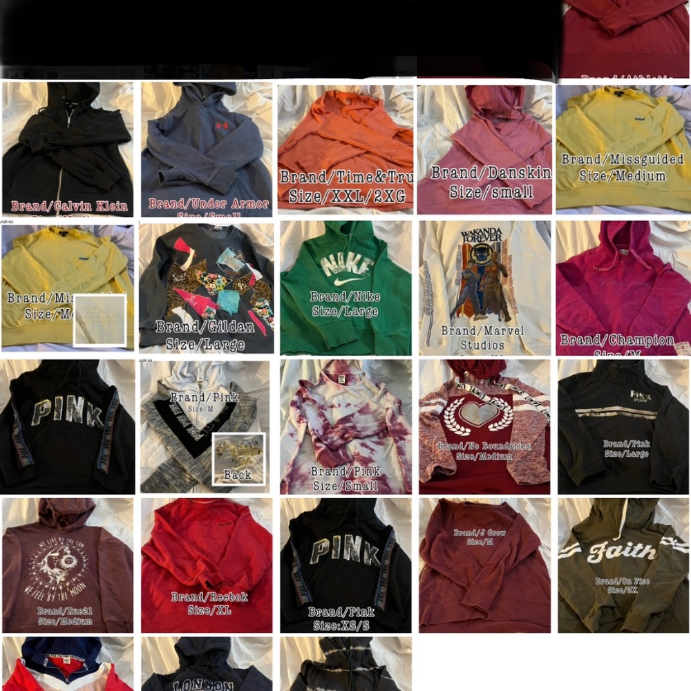 Sweatshirts and hoodies